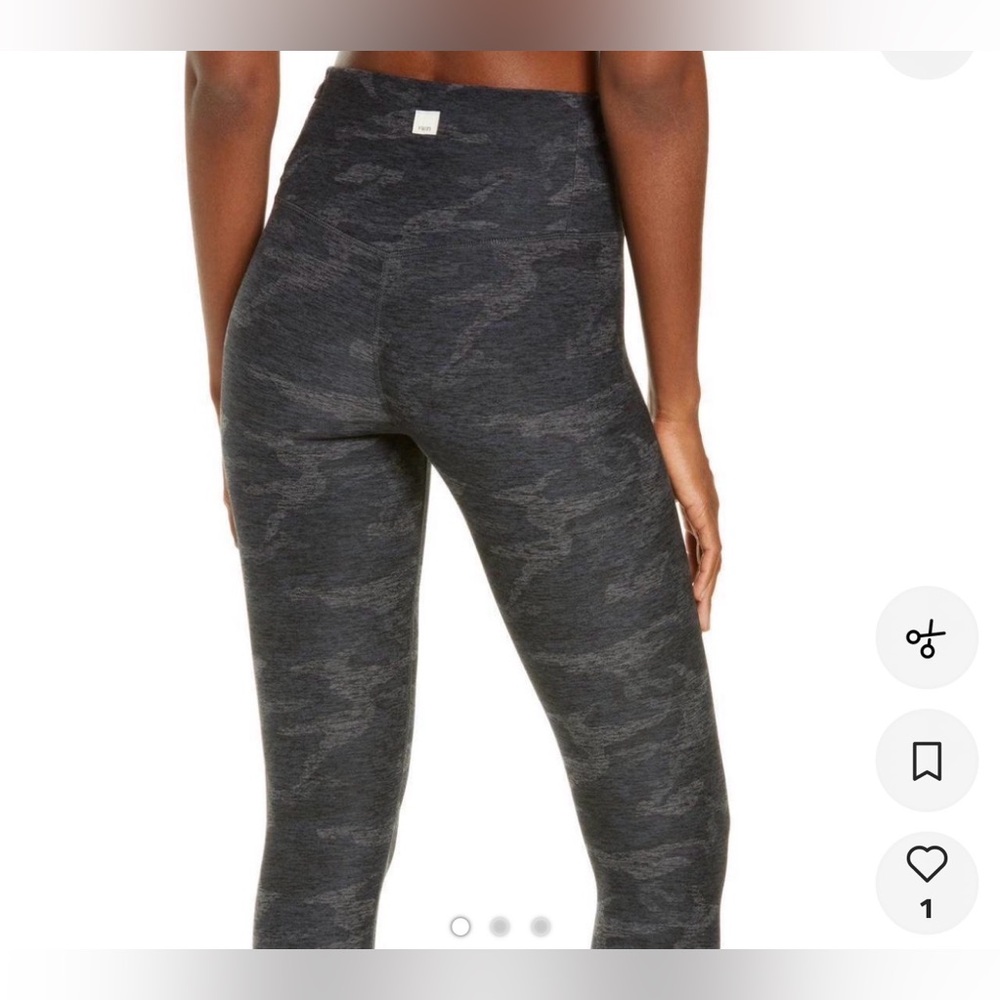 Gray Camo Leggings Vuori Clean Elevation Medium